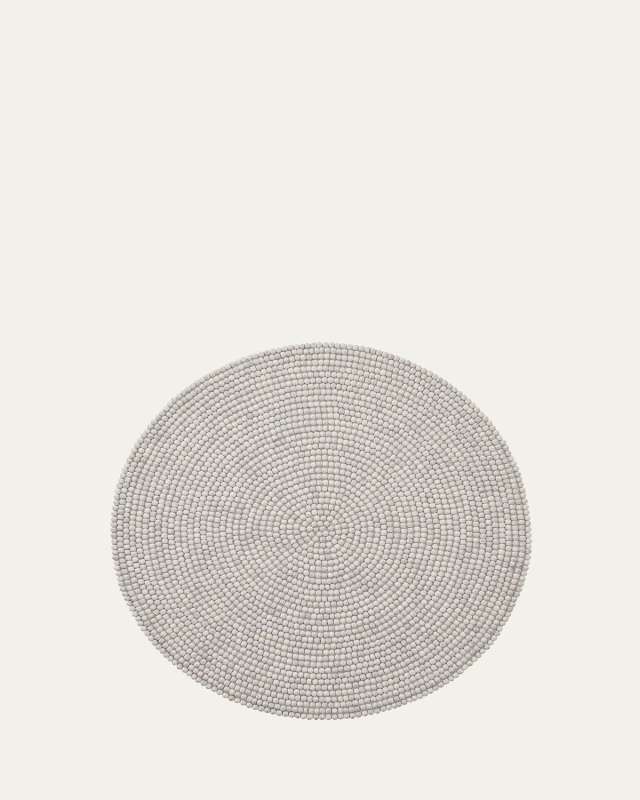 Driftwood Beaded Placemat